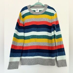 Gap Colorful Striped Kids Sweater Sz Small